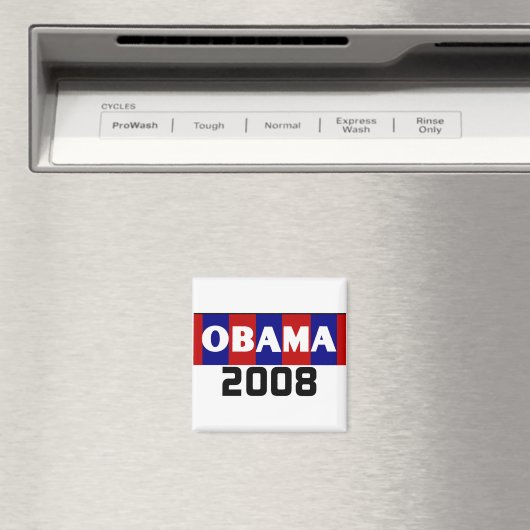 Magnet OBAMA 2008 (In Situ (Geschirrspüler))
