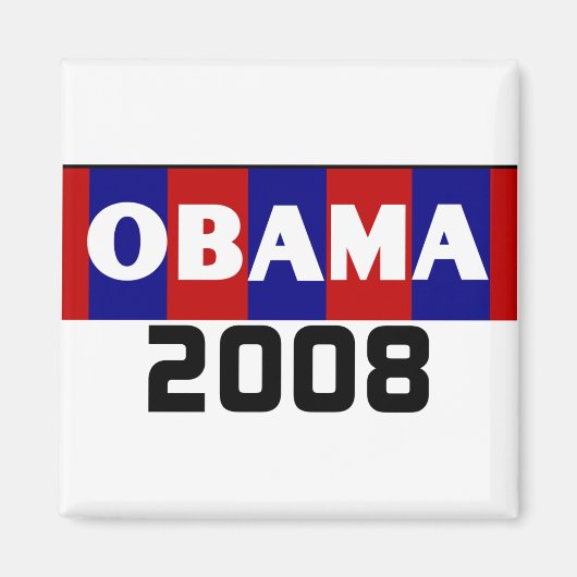 Magnet OBAMA 2008 (Vorne)