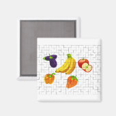 Magnet Obst und Gemüse (Vorderseite/Rückseite)