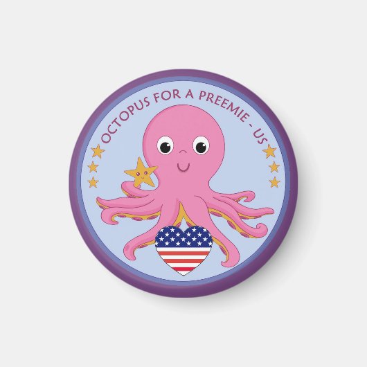 Magnet Octopus für eine Prämie in den USA (Vorne)
