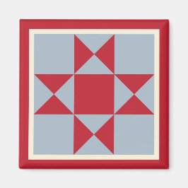 Magnet - Ohio Star Quilt Square
