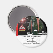 Magnet ohne Titel (Vorderseite/Rückseite)
