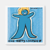 Magnet "One Happy Lymphie" (Vorne)