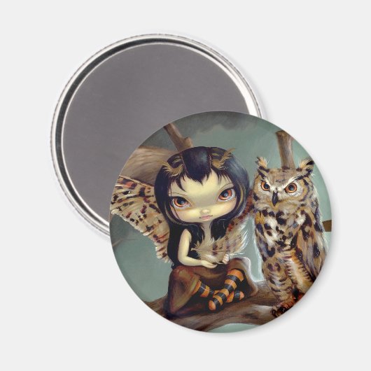 Magnet "Owlyn" (Vorderseite/Rückseite)