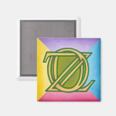 Magnet - Oz Emblem (Vorderseite/Rückseite)