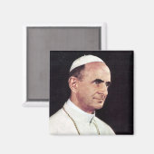 Magnet - Papst Paul VI (Vorderseite/Rückseite)