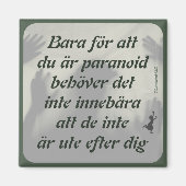 Magnet — Paranoid (Vorne)