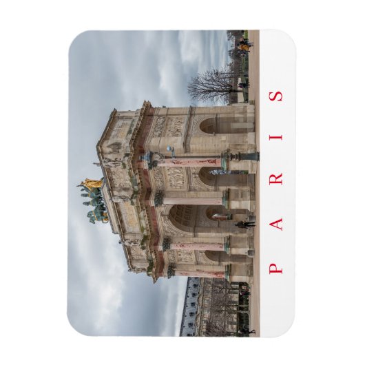 Magnet Paris Arc de Triomphe du Carrousel (Vertikal)