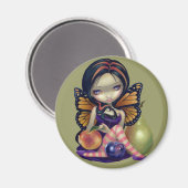 Magnet "Peach, Pum, Birne" (Vorderseite/Rückseite)