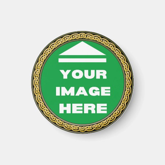 Magnet - Personalisiert - Bild hinzufügen / Text (Vorne)