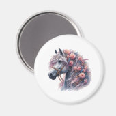 Magnet Pferd (Vorderseite/Rückseite)