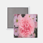 Magnet Pink Carnation Beauty (Vorderseite/Rückseite)