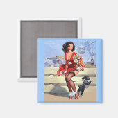 Magnet Pinup Giro del Malcantone Vintages Retro (Vorderseite/Rückseite)