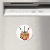 Magnet Pizza auf der Schneideplatte (In Situ (Geschirrspüler))