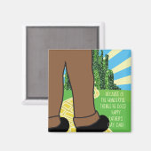 Magnet Platz wegen wunderbarer Dinge, die er tut (Vorderseite/Rückseite)