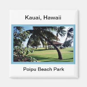Magnet-Poipu Strand-Park, Kauai, Hawaii Magnet