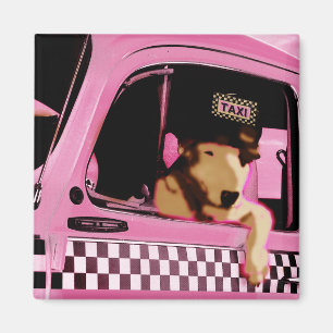 Magnet"Pop-Kunst" Hund Magnet