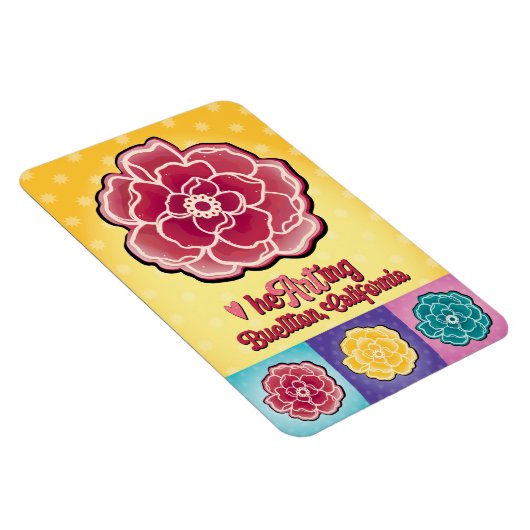 Magnet - Pop Rose - Buellton.Art (Rechte Seite)