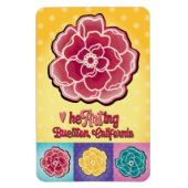 Magnet - Pop Rose - Buellton.Art (Vertikal)