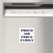 Magnet Proud Air Force Family (In Situ (Geschirrspüler))
