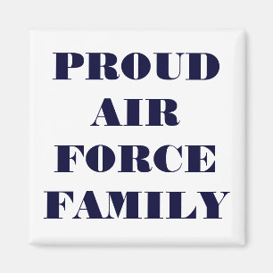 Magnet Proud Air Force Family