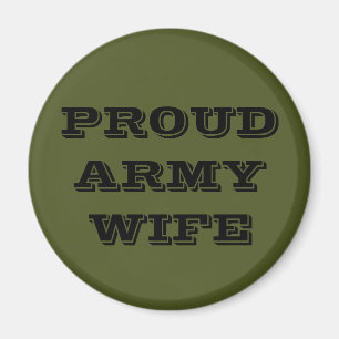 Magnet Proud Army-Ehefrau