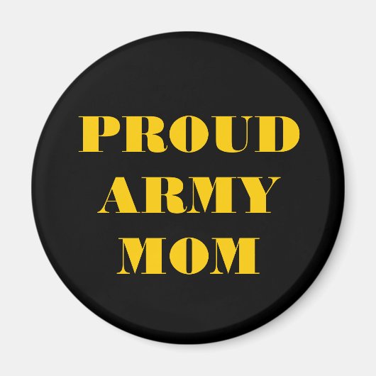 Magnet Proud Army-Mama (Vorne)