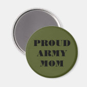 Magnet Proud Army-Mama (Vorderseite/Rückseite)