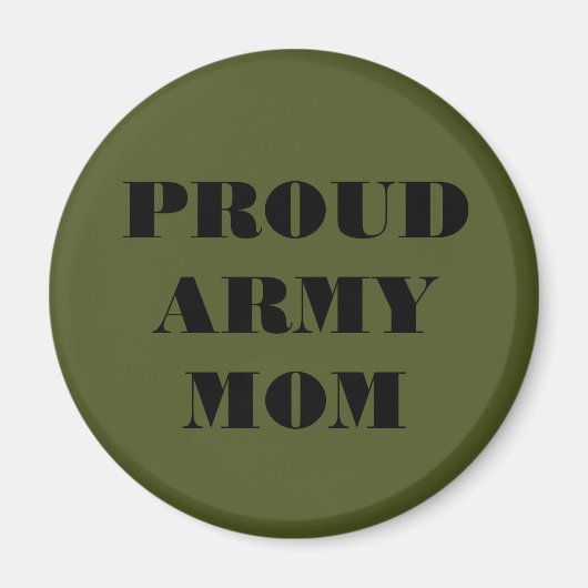 Magnet Proud Army-Mama (Vorne)
