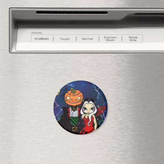 Magnet "Pumpkin King's Night Out" (In Situ (Geschirrspüler))