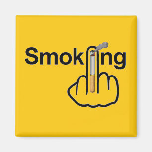 Magnet Rauchen Gedreht