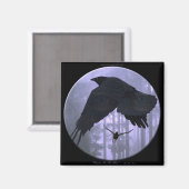 Magnet "RAVENS IN THE MIST" (Vorderseite/Rückseite)