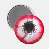 Magnet Red Blume Center (Vorderseite/Rückseite)