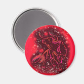 Magnet Red Bull läuft in der Starry Night (Vorderseite/Rückseite)