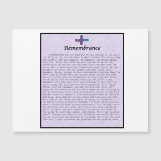 Magnet-Rememberance Magnetkarte