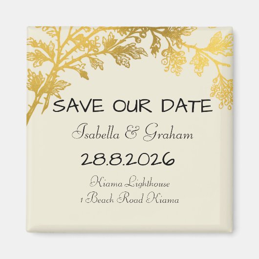 Magnet - Rett unseres Datums (Vorne)