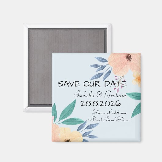 Magnet - Rett unseres Datums (Vorderseite/Rückseite)