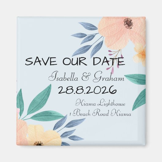 Magnet - Rett unseres Datums (Vorne)