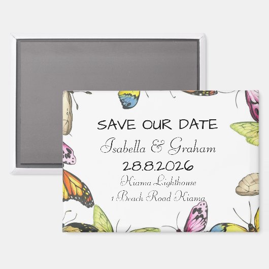 Magnet - Rett unseres Datums (Vorderseite/Rückseite)