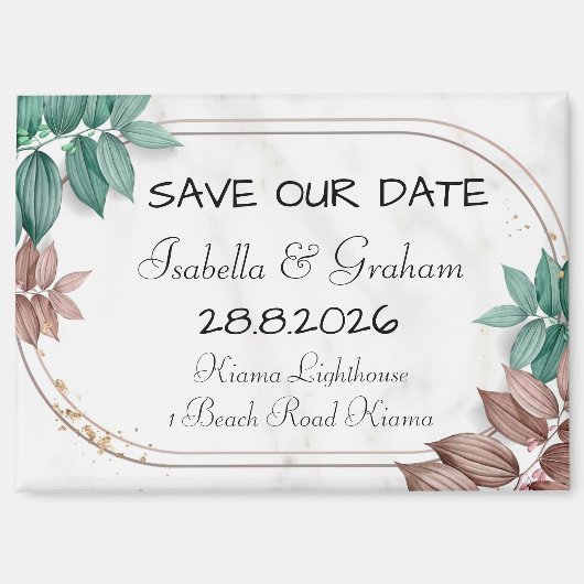 Magnet - Rett unseres Datums (Vorderseite)