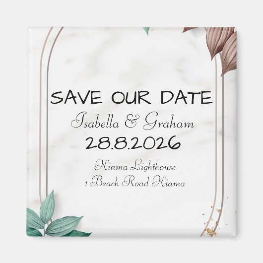 Magnet - Rett unseres Datums (Vorne)