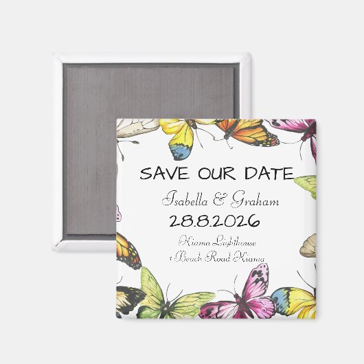 Magnet - Rett unseres Datums (Vorderseite/Rückseite)