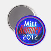 Magnet ROMNEY 2012 (Vorderseite/Rückseite)