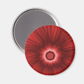 Magnet Rote Explosion (Vorderseite/Rückseite)