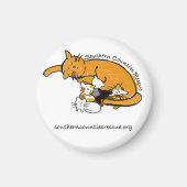 Magnet (Round Kitty Logo) (Vorne)