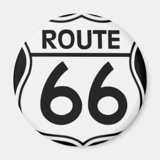 Magnet „ROUTE 66 " (Vorne)