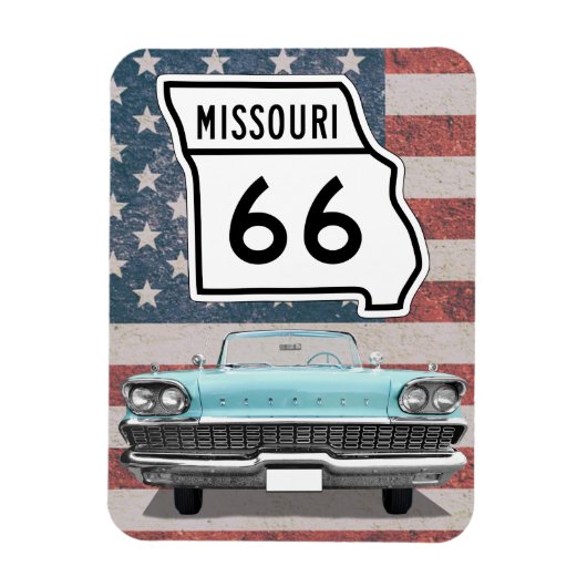 Magnet-Route 66 Magnet (Vertikal)