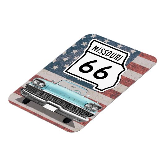 Magnet-Route 66 Magnet (Linke Seite)