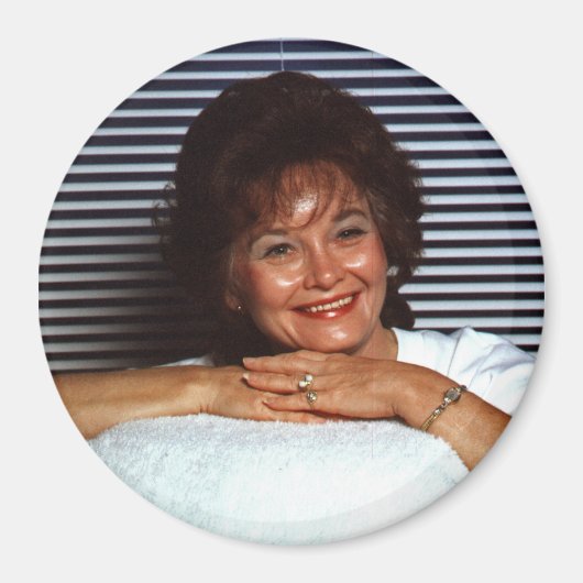 Magnet, rundes Foto Magnet (Vorne)