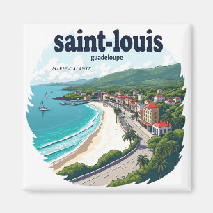 Magnet Saint-Louis Marie-Galante Magnet
